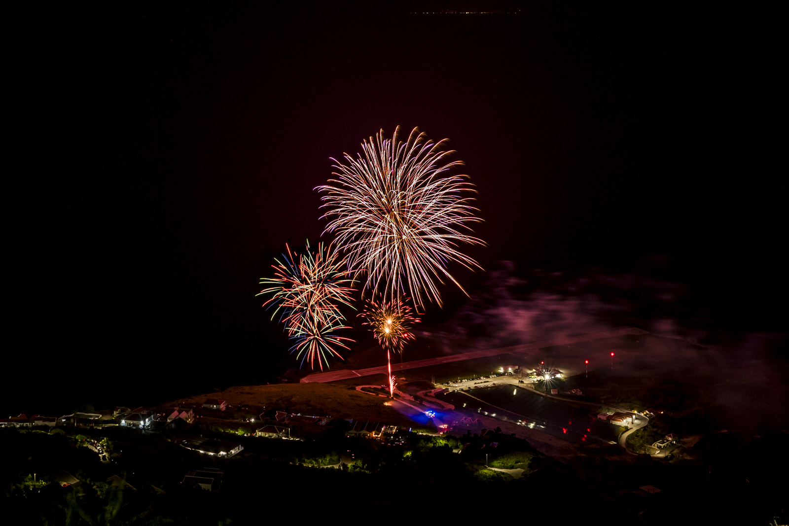 vuurwerk saba