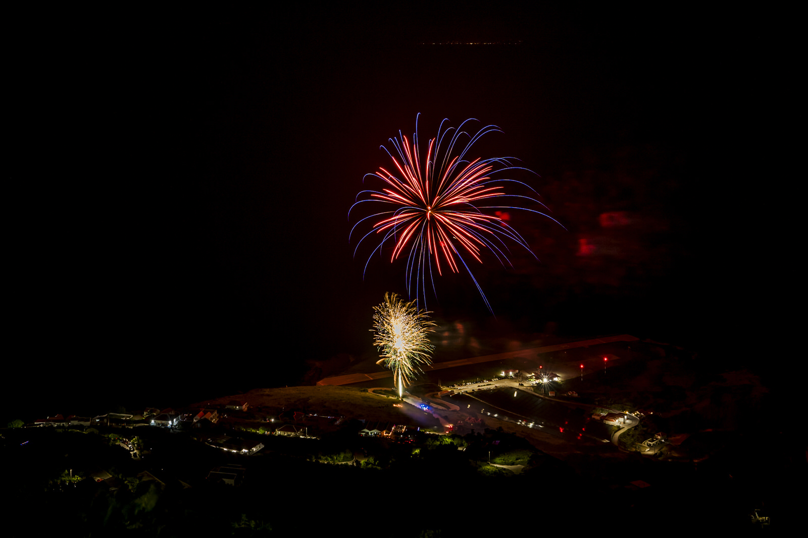 vuurwerk saba