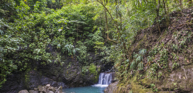 Waterval bij La Inda Dormida