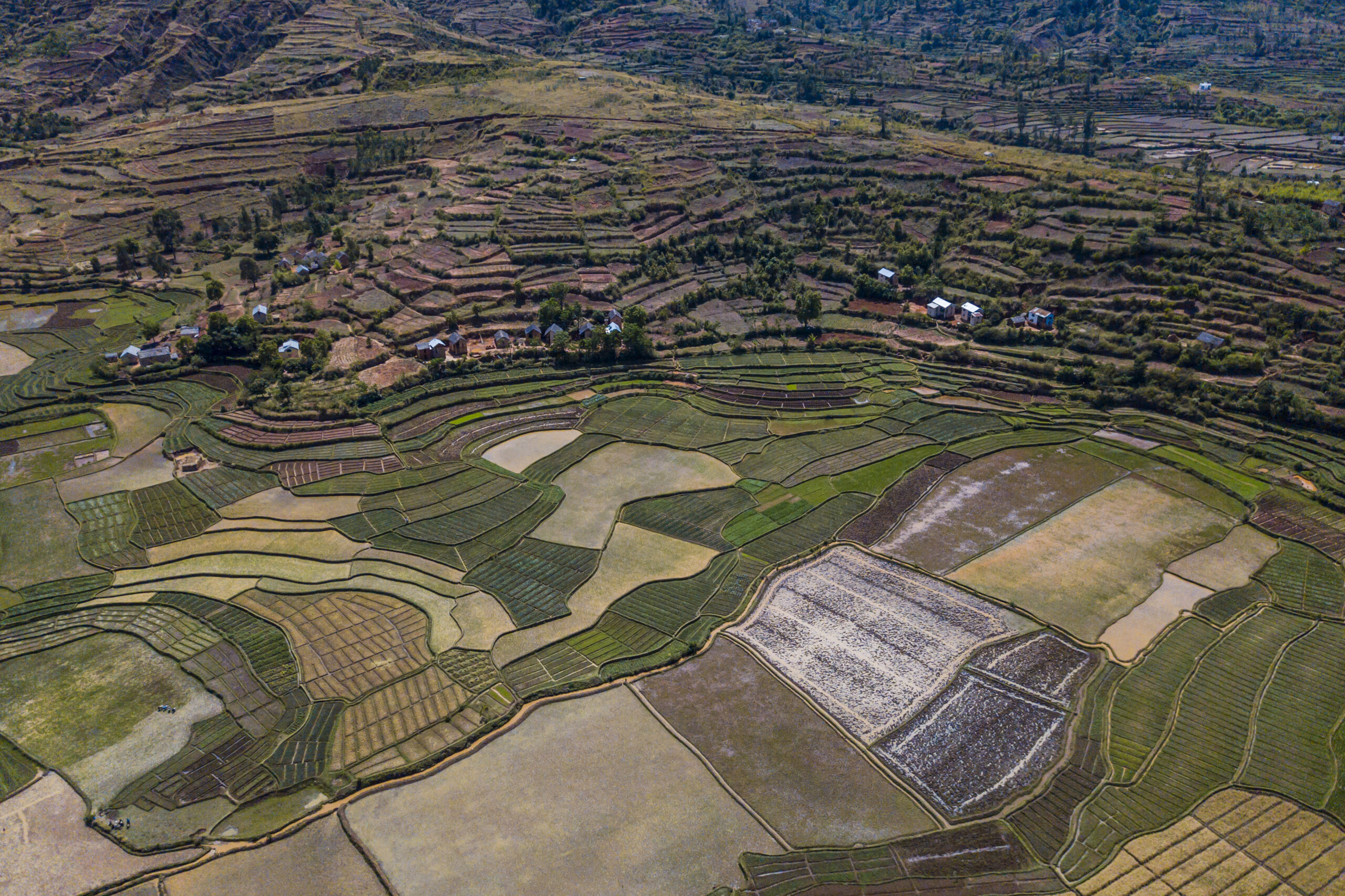 landschap in madagaskar